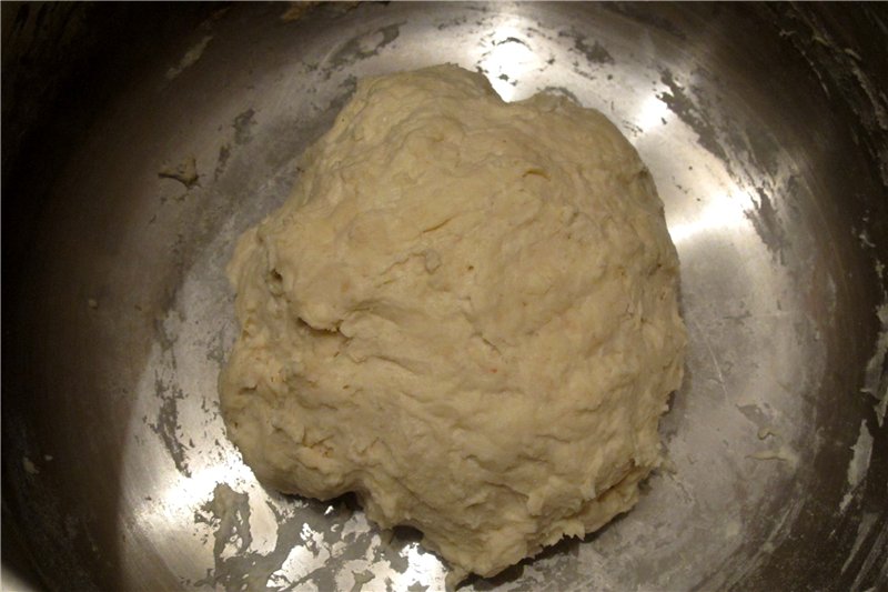 Latvian cheese roll in the oven