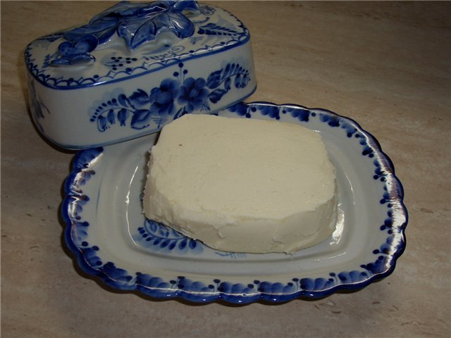 Homemade butter