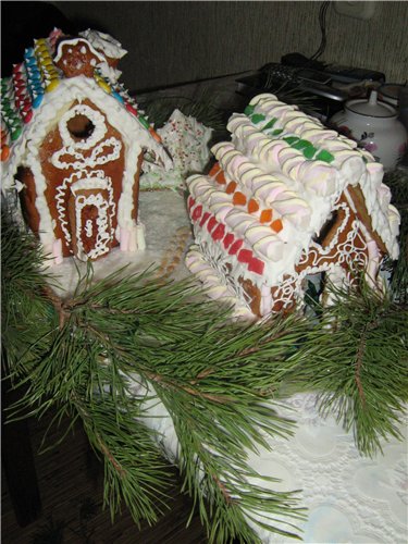 Gingerbread house (how to assemble and decorate)