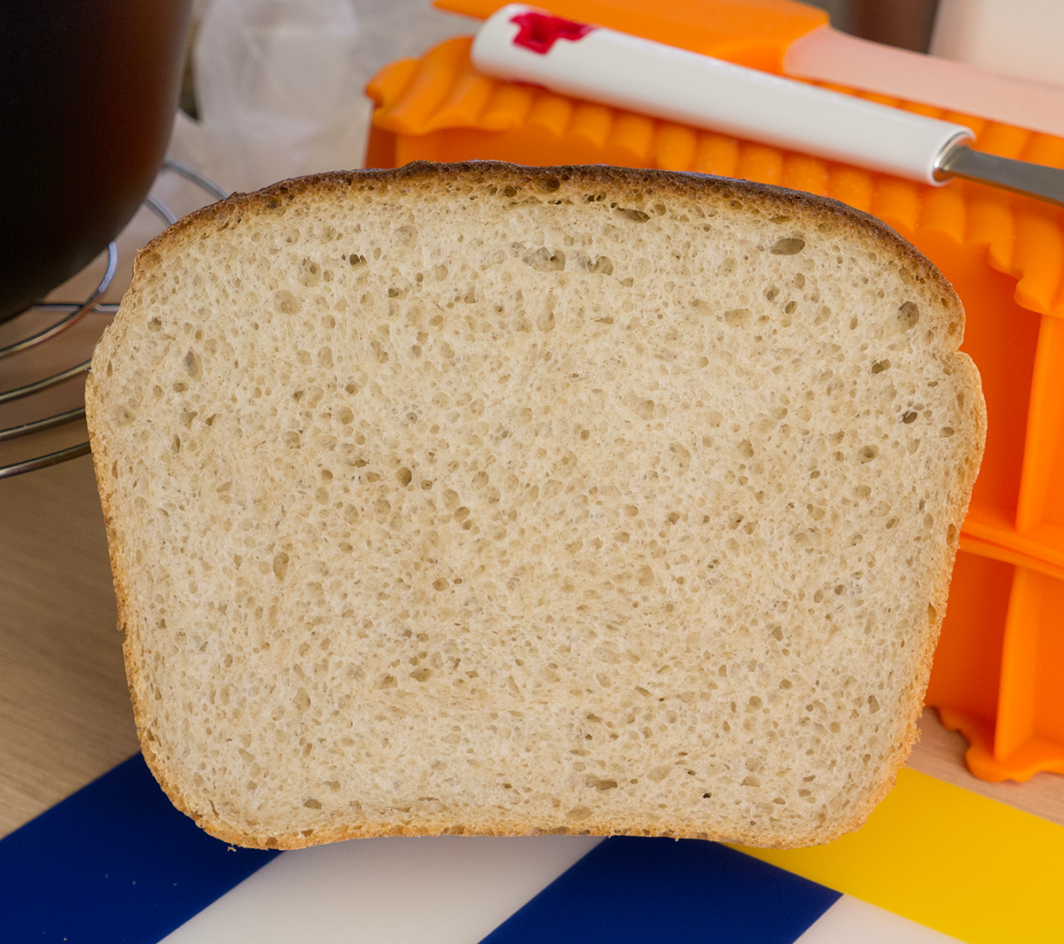 Pan de trigo con masa madre de centeno