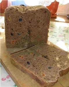 Pane di frumento e segale Mood nella macchina per il pane