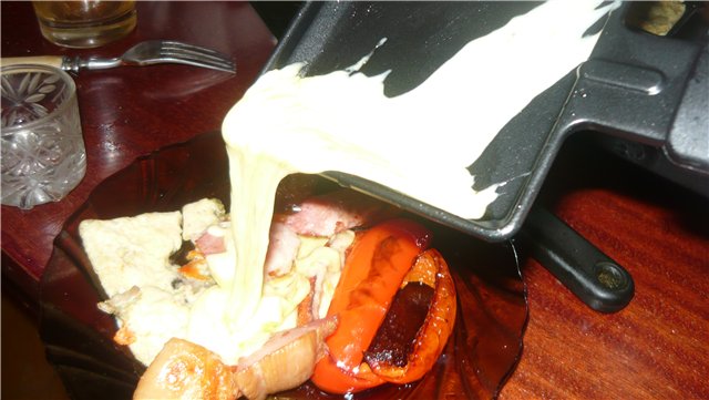 Raclette, fondue