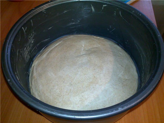 Darnitsky bread with leaven (GOST)