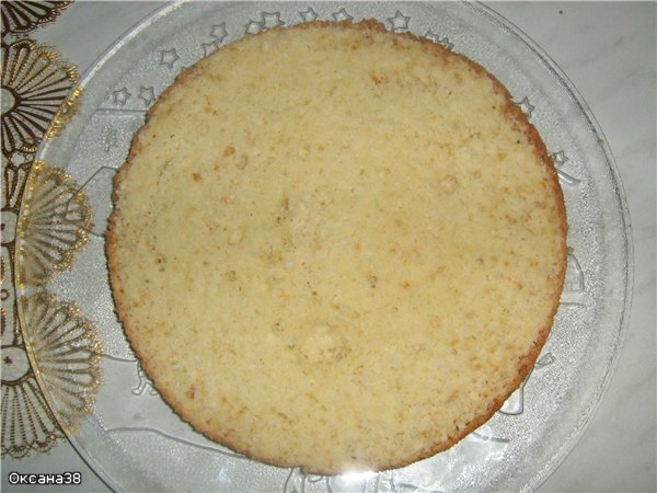 Pineapple-coconut cake na may tsokolate