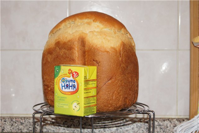 Panasonic SD-2501. Pan de huevo.