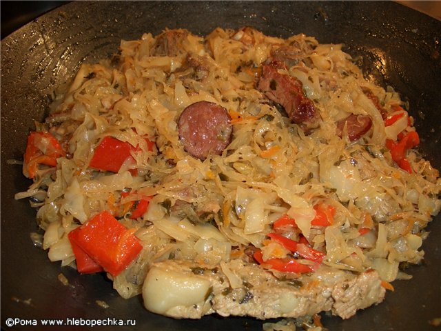 Sauerkraut solyanka με νευρώσεις