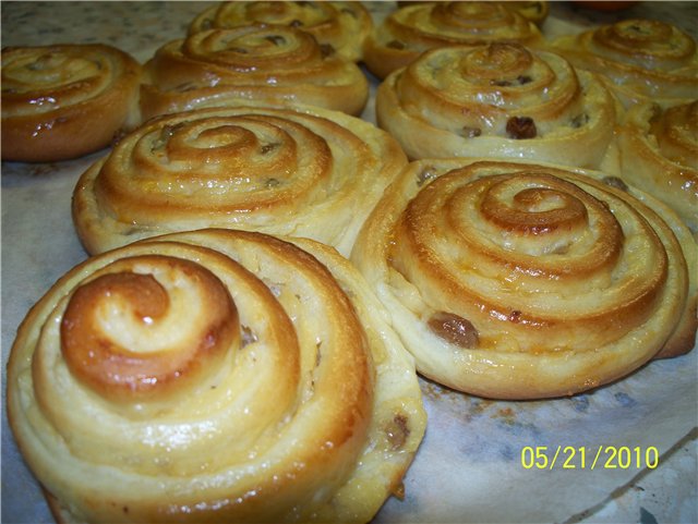 Bollos de crema