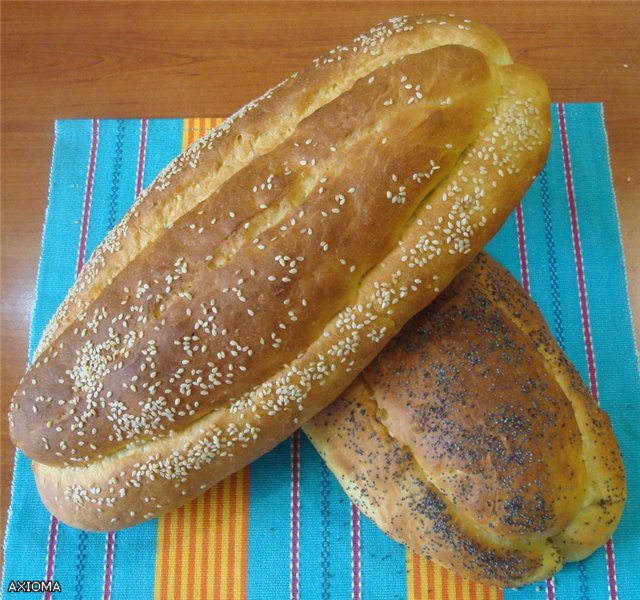 Bulka Cherkizovskaya (in the oven)