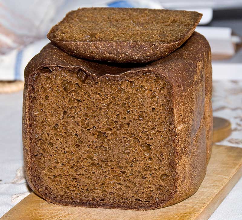 Rye custard bread is real (almost forgotten taste). Baking methods and additives