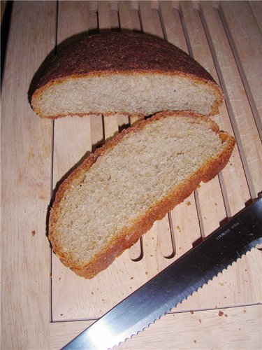 Pan de centeno con trigo y mostaza de Dijon