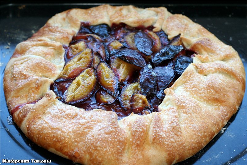 Crostata met abrikozen