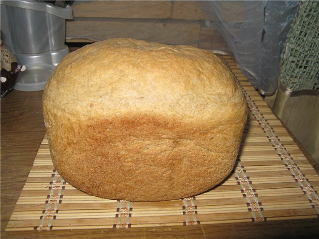 Pane alla birra nera (macchina per il pane)