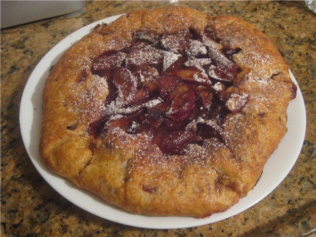 Crostata met abrikozen