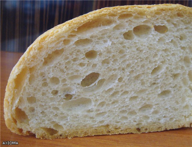 Italian bread (Ann Thibeault) in the oven