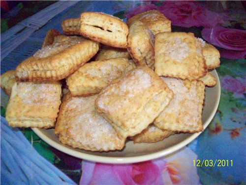 Cottage cheese biscuits Goose feet