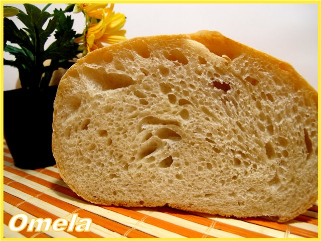 Pane di grano a lunga fermentazione (forno)