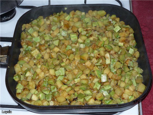 Torta di pasta di ricotta con zucchine