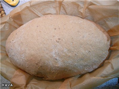 Pan de masa madre aireado