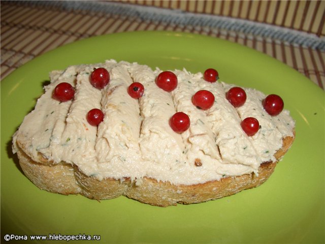 Paté de carne de pavo