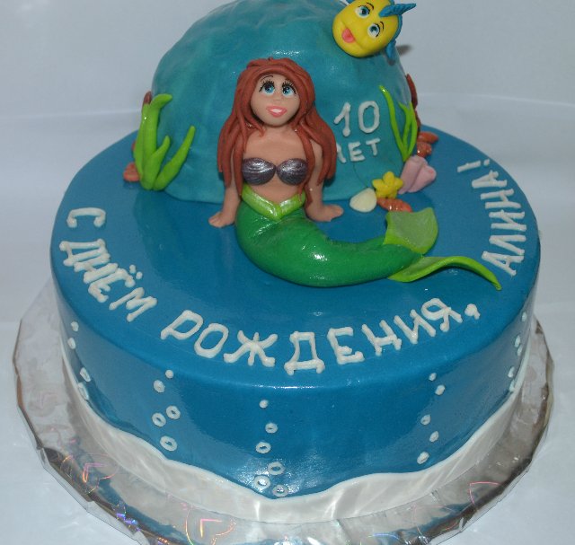 The Little Mermaid Cakes