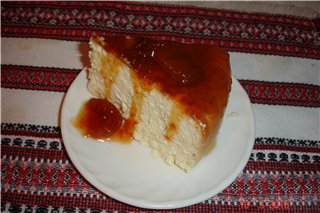 Curd cake in a Panasonic multicooker