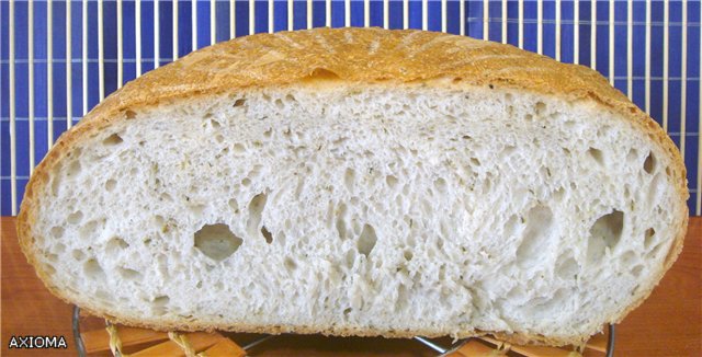 Italian bread (Ann Thibeault) in the oven