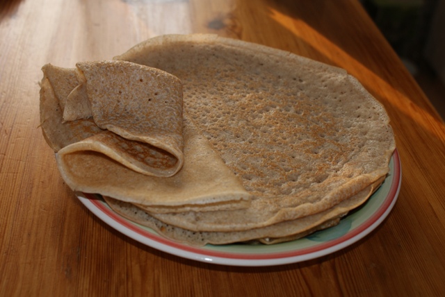 Panqueques de masa madre