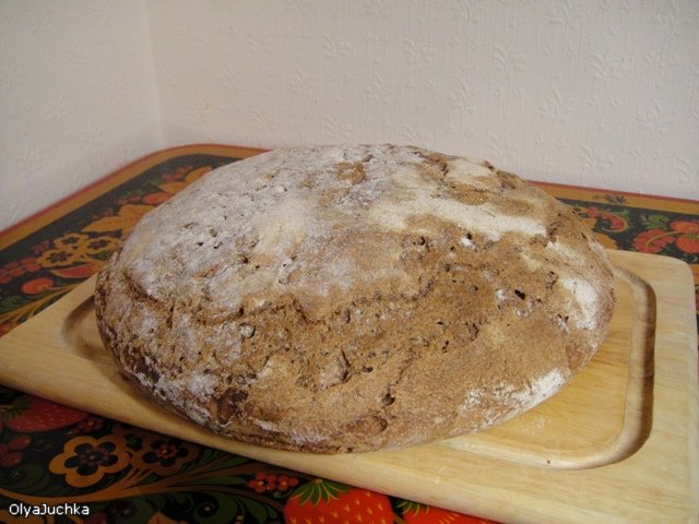 Pane integrale con lievito naturale di segale