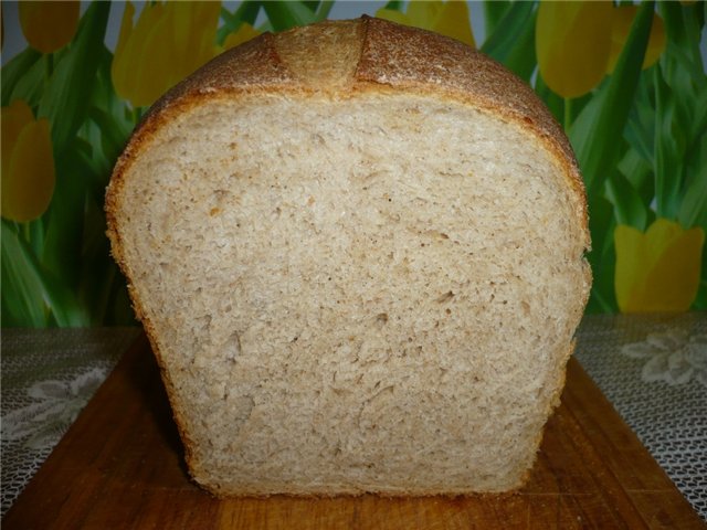 Pan de trigo sarraceno con masa madre de trigo sarraceno