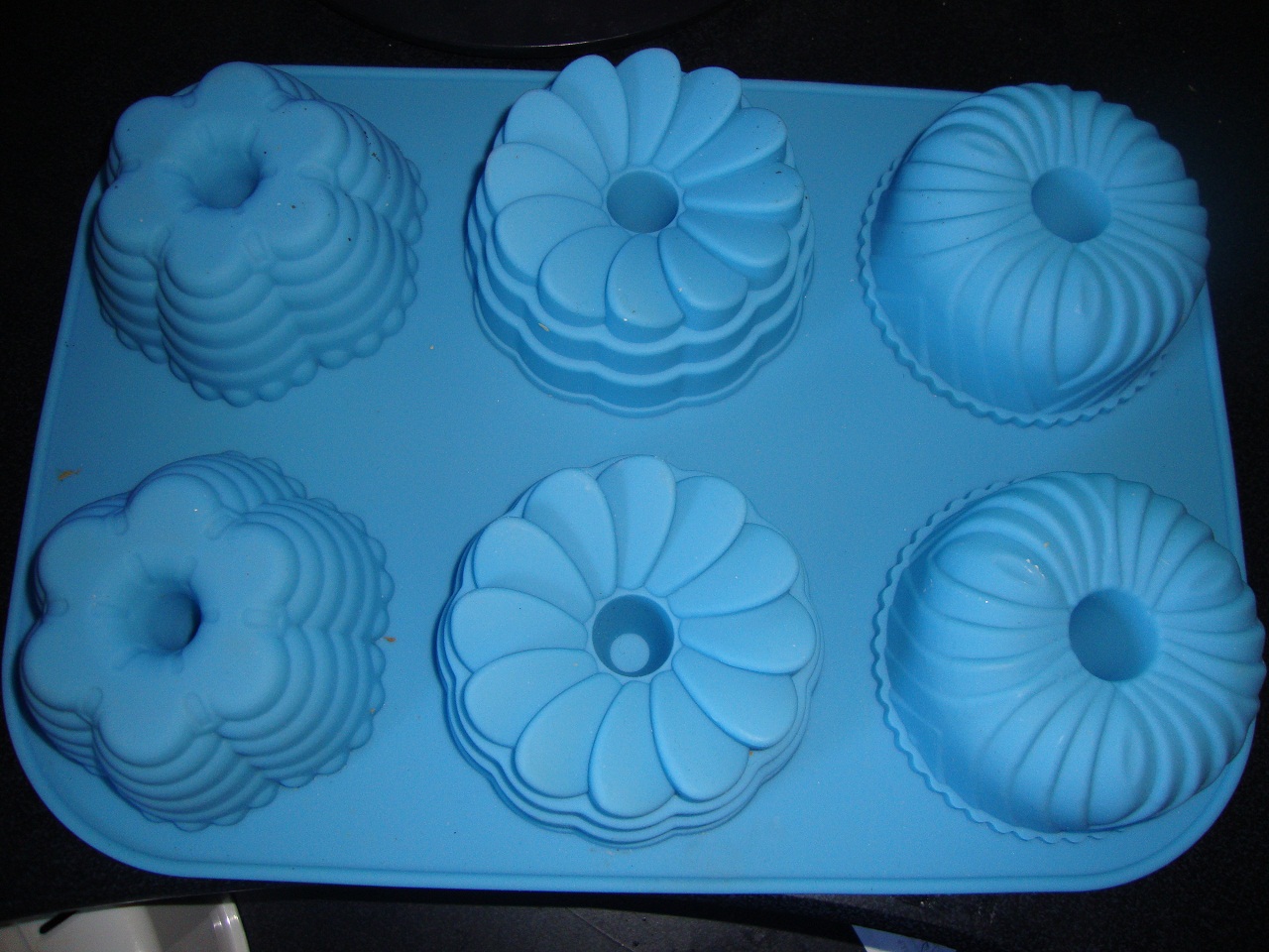 Articoli in silicone (stampi, tappeti, nappe, guanti, ecc.)