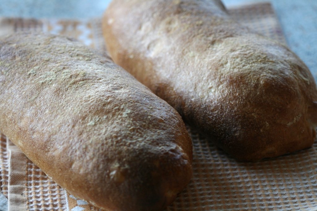 Ciabatta, Peter Reinhart (puliszkán)