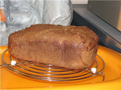 Pan de centeno para marido (panificadora)