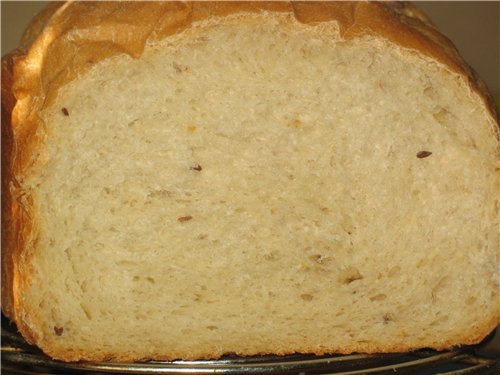 Pane di grano su pasta matura (autolievitazione)