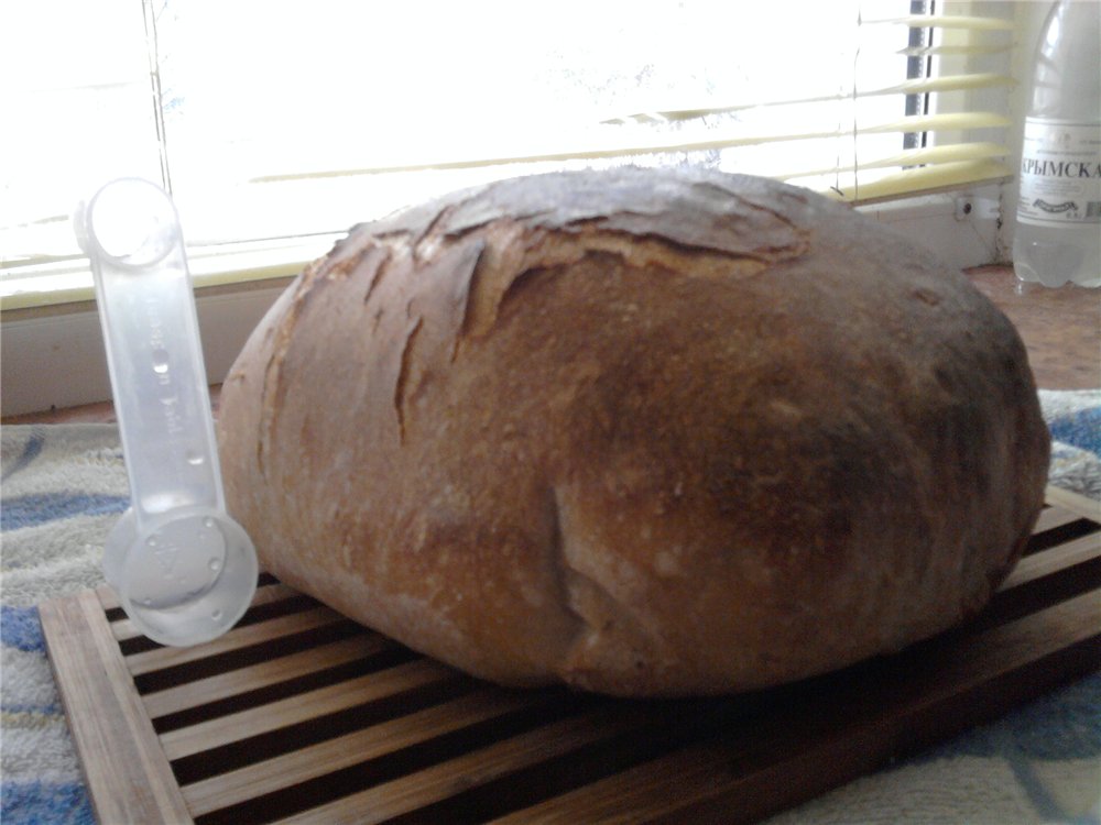 Italian bread (Ann Thibeault) in the oven