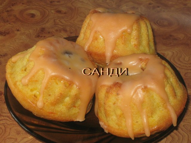 Muffins de naranja