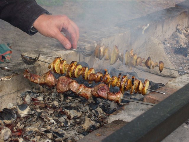 בישול בטבע (טיולים, קמפינג וכו ')