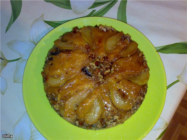 Flip Pie with Pears