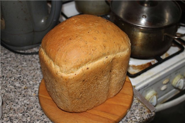 Pan de ajo francés con costra