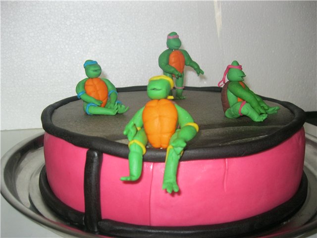 Torte Tartarughe Ninja Teenage Mutant