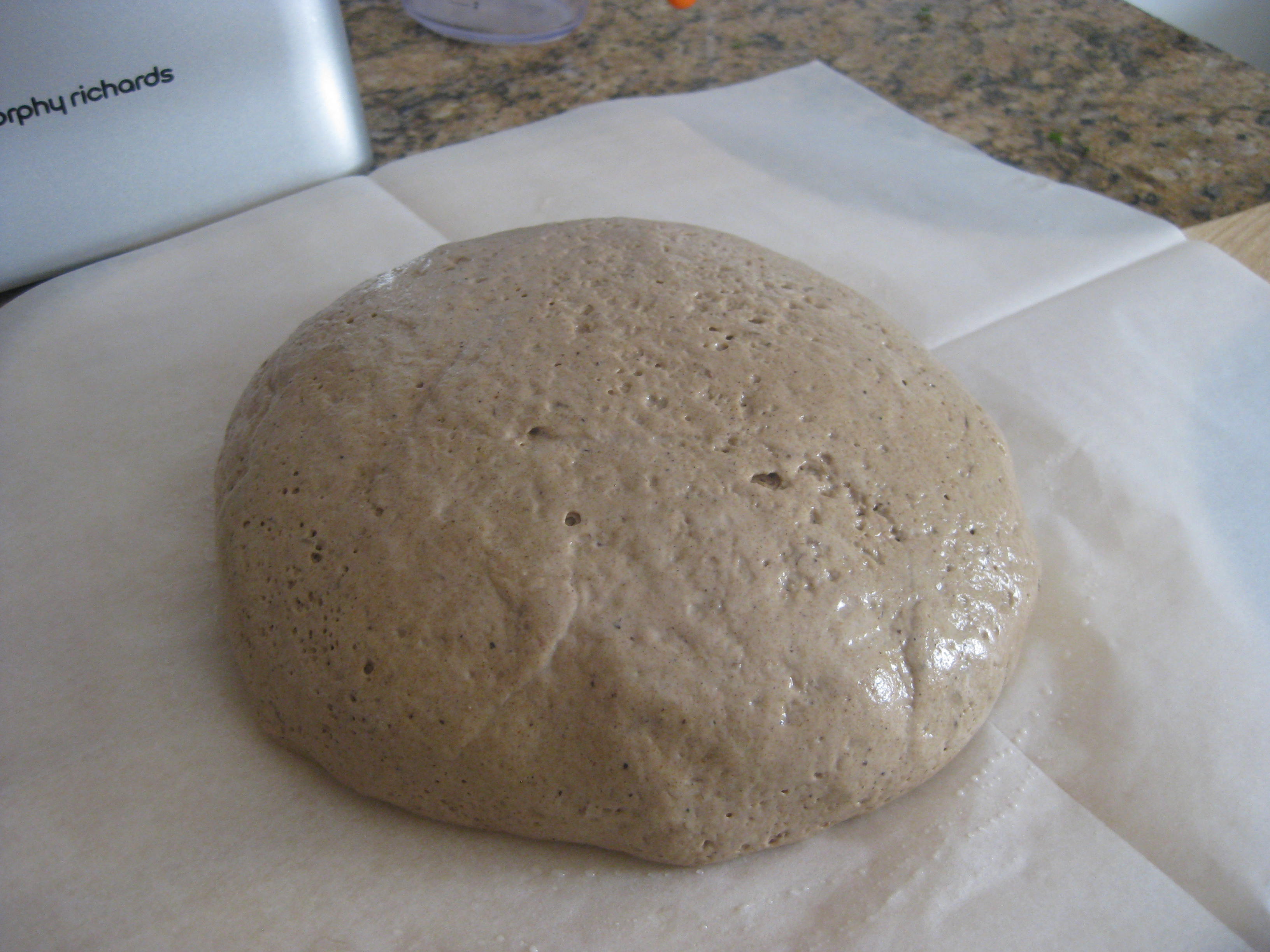 Pane di segale a base di russo