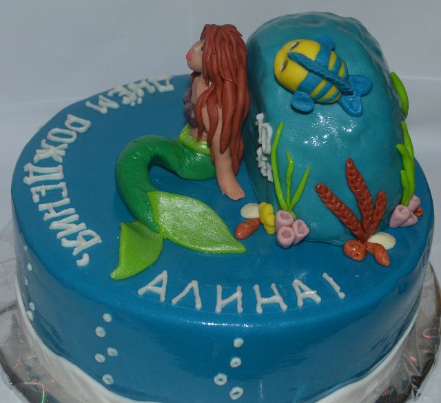 The Little Mermaid Cakes