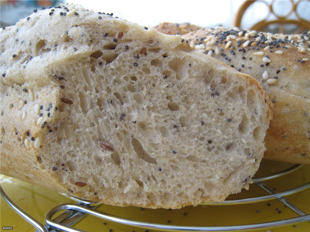 Stokbrood in Moulinex 5004