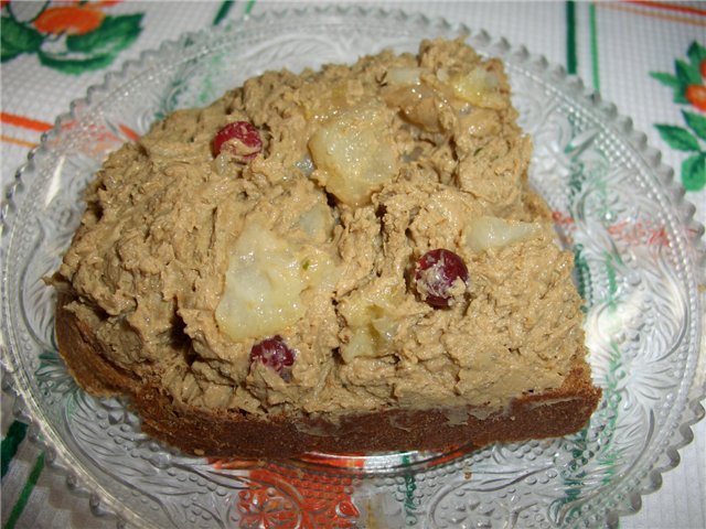 Mousse de hígado de pollo (paté)