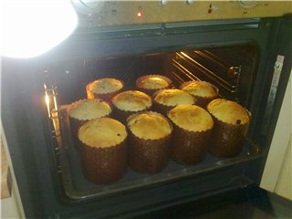 Kulich กับ Myasoedovskaya ในเตาอบ (เจ้านายชั้นสูง)