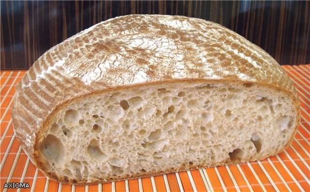 Pain de Campagne de Peter Reinhart (forn)