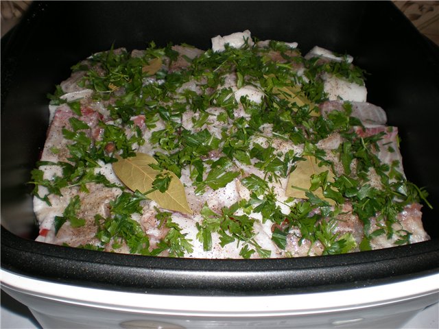 Salmón con verduras