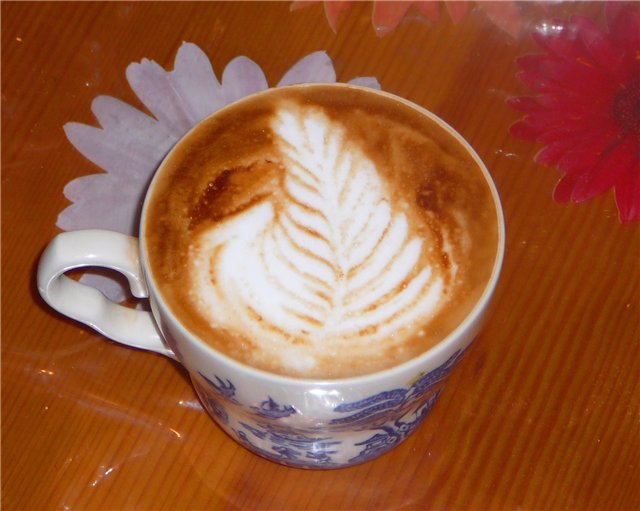 Koffie latte en cappuccino