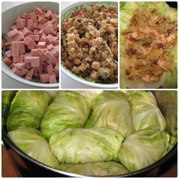 Spicy cabbage rolls Transcarpathian