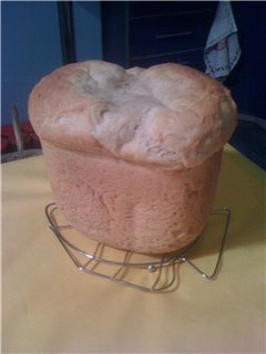 Wheat-rye bread (bread maker)