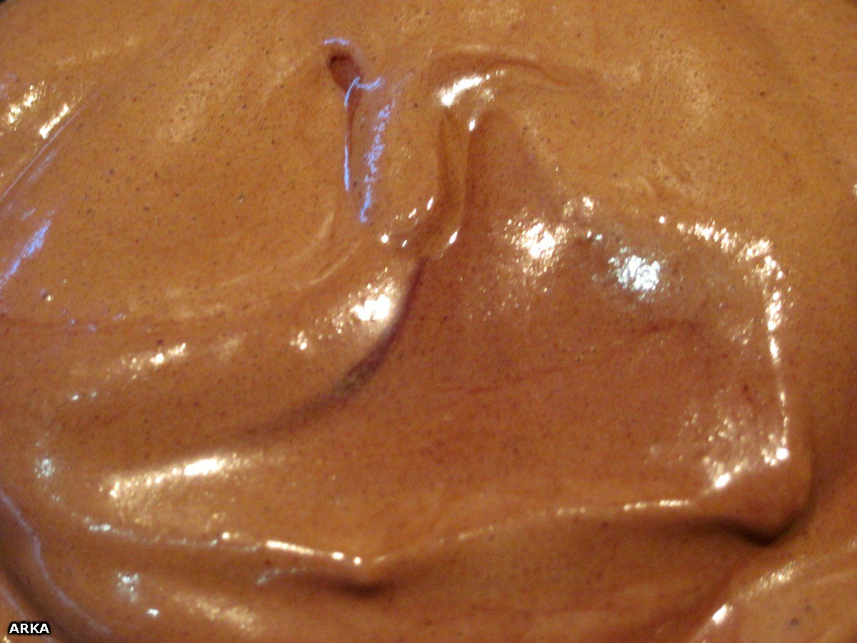 Mousse di marmo al cioccolato